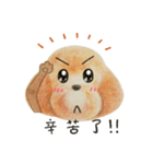 Sunshine Dog Say Hi！（個別スタンプ：17）