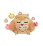 Sunshine Dog Say Hi！（個別スタンプ：18）