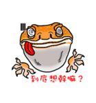 Cunning frog expression diagram IV（個別スタンプ：6）