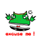 Cunning frog expression diagram IV（個別スタンプ：7）