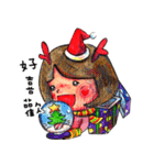 Jessie-Christmas party(Chinese)（個別スタンプ：2）