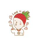 cute strawberry life（個別スタンプ：6）