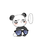 Naughty cute panda（個別スタンプ：9）