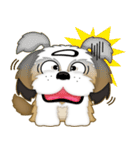 Alex little dog 2（個別スタンプ：33）