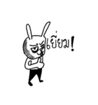 drowsy rabbit（個別スタンプ：3）