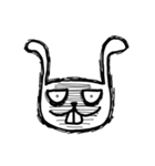 drowsy rabbit（個別スタンプ：15）