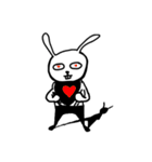 drowsy rabbit（個別スタンプ：28）