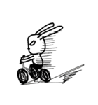 drowsy rabbit（個別スタンプ：34）