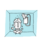 drowsy rabbit（個別スタンプ：37）