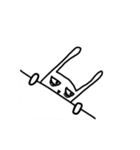 drowsy rabbit（個別スタンプ：40）