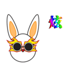 Glasses the rabbit（個別スタンプ：20）