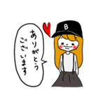 女の子の使える敬語スタンプ（個別スタンプ：9）