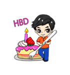 Peng : Happy Birthday ！！ 2024（個別スタンプ：9）