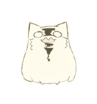 Cute and warm cat（個別スタンプ：14）