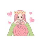 Hijab Chic: Animated Sticker（個別スタンプ：3）