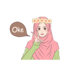 Hijab Chic: Animated Sticker（個別スタンプ：4）