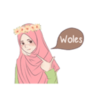 Hijab Chic: Animated Sticker（個別スタンプ：5）