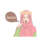 Hijab Chic: Animated Sticker（個別スタンプ：7）