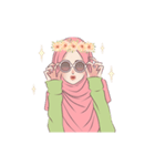 Hijab Chic: Animated Sticker（個別スタンプ：13）