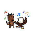 MR.Eagle＆three partners（個別スタンプ：5）