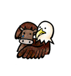 MR.Eagle＆three partners（個別スタンプ：9）