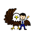 MR.Eagle＆three partners（個別スタンプ：22）