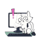 Online Gamer Kitty Cat（個別スタンプ：23）