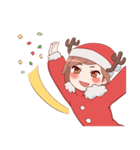 Cute Xmas Girl（個別スタンプ：10）