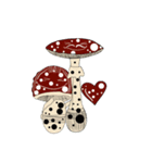 little mushrooms（個別スタンプ：3）