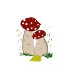 little mushrooms（個別スタンプ：11）