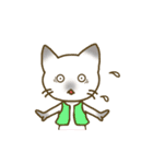 vest cat（個別スタンプ：11）