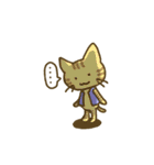 vest cat（個別スタンプ：14）