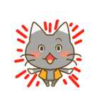 vest cat（個別スタンプ：15）