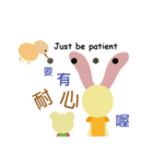Angel Bunny ＆ Mini Bear（個別スタンプ：5）