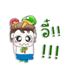 Mr. Makoto. Love mushroom.^__^（個別スタンプ：39）