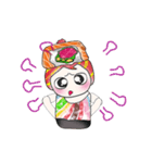 Mr. Yoshi. Love Sushi. ^_^！！！（個別スタンプ：7）