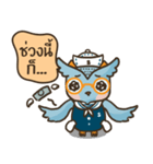 Chokdee owl of the sea.（個別スタンプ：31）