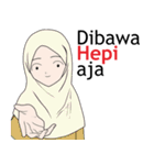 Trend Setter Hijabers（個別スタンプ：31）