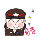 HAPPY POLICE GIRL（個別スタンプ：9）