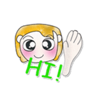 Mr. Mari. Hello！！！ ^__^（個別スタンプ：4）