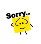 sticky note baby (ver.2)（個別スタンプ：12）