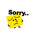 sticky note baby (ver.2)（個別スタンプ：13）