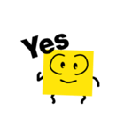 sticky note baby (ver.2)（個別スタンプ：17）