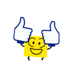 sticky note baby (ver.2)（個別スタンプ：18）
