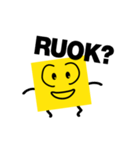 sticky note baby (ver.2)（個別スタンプ：22）