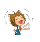 MIAO TE LIEH ＆ MIEH MIEH - Crazy lovers（個別スタンプ：15）