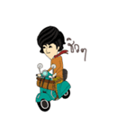 Scooterist 60s（個別スタンプ：37）