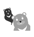 victory bear and monkey(English)（個別スタンプ：39）