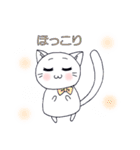 りぼんねこ リアクションスタンプ（個別スタンプ：19）