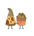 Pizza xi and French fries xi（個別スタンプ：36）